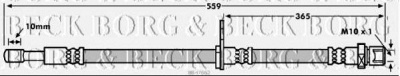 BORG & BECK bbh7862 -  Тормозной шланг